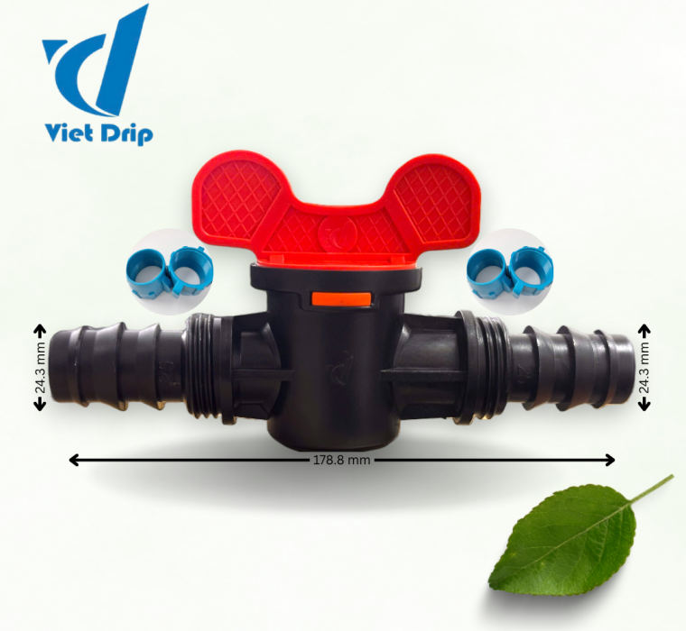 VAN THẲNG NỐI ỐNG LDPE 25