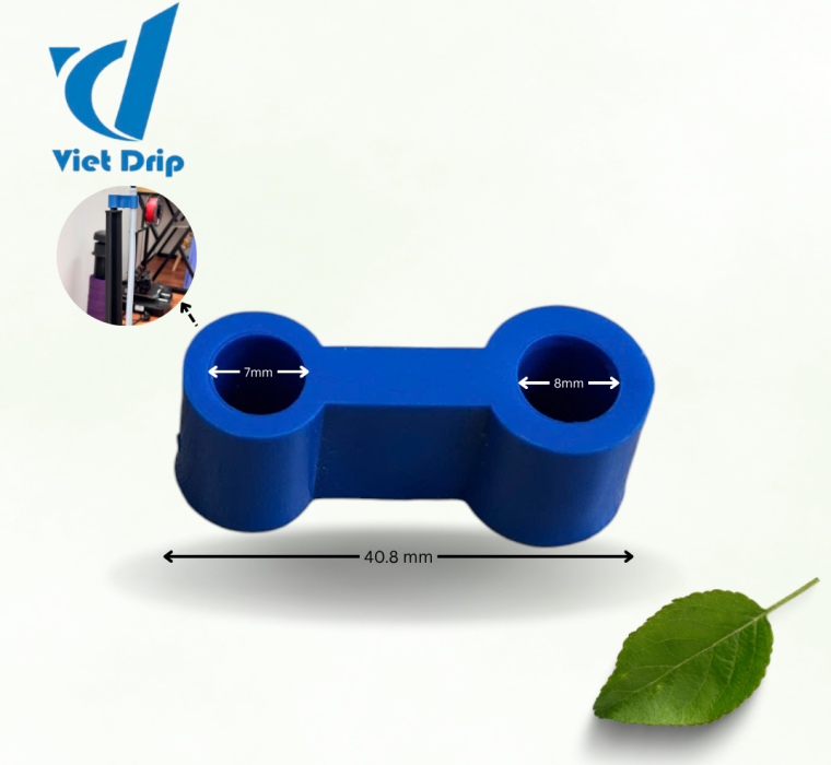 SỐ 8 CỐ ĐỊNH BÉC TƯỚI GẮN ỐNG PE7