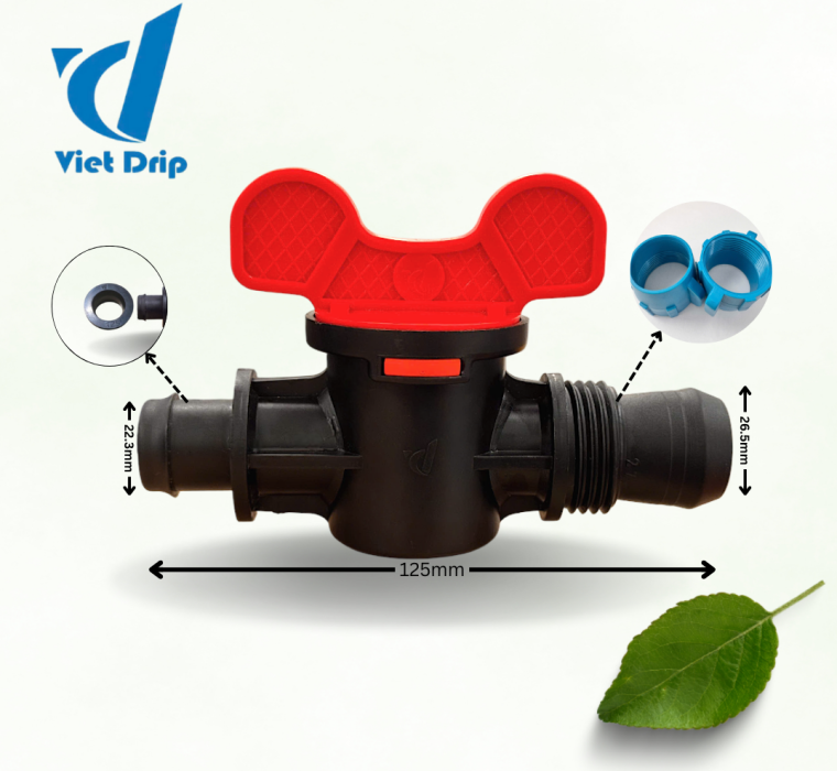 VAN KHỞI THUỶ ỐNG Ø 27 DÙNG CHO ỐNG XẸP