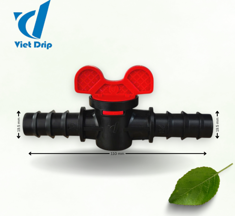 VAN THẲNG NỐI ỐNG LDPE 20