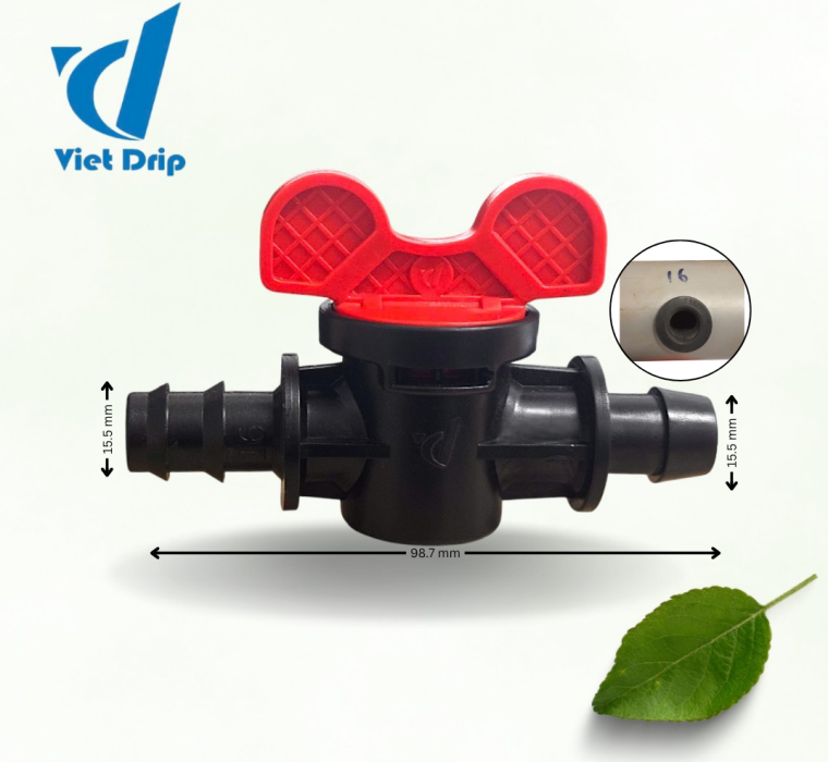 VAN KHỞI THUỶ NỐI ỐNG LDPE 16