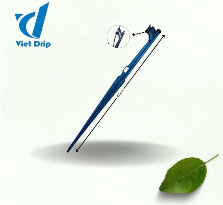 CHÂN CẮM 43CM KẸP ỐNG PE6/7