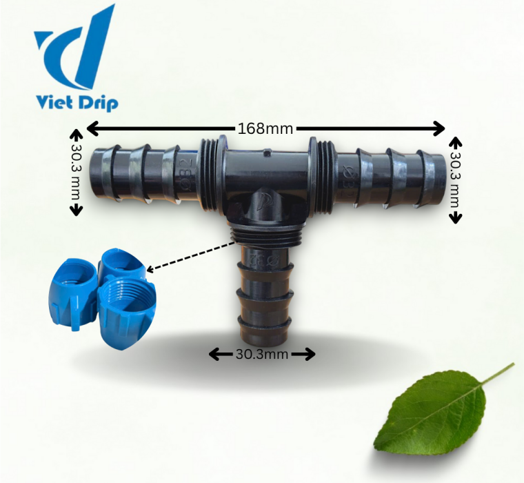 TÊ NỐI ỐNG LDPE 32