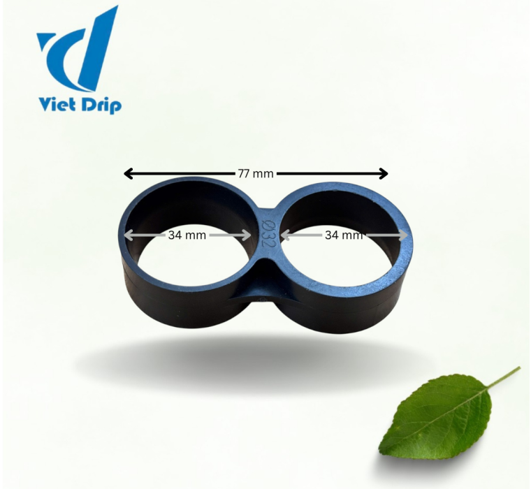 SỐ 8 KHOÁ ỐNG LDPE 32