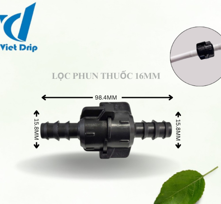 LỌC PHUN THUỐC 16MM & 20MM
