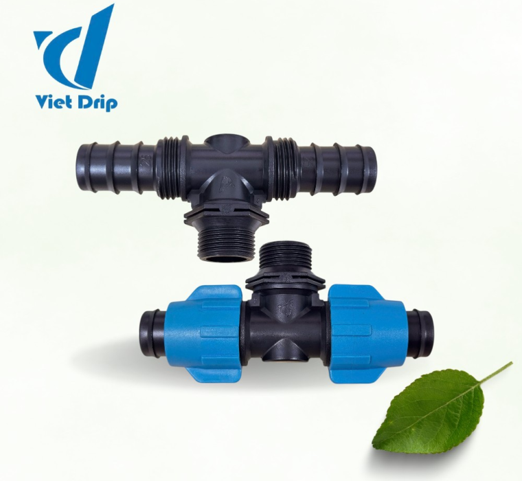 TÊ ỐNG LDPE 25 REN 27