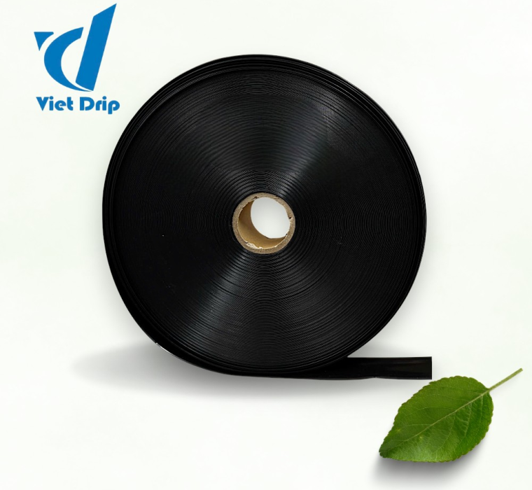 ỐNG NHỰA PE TƯỚI NƯỚC XẸP - MÀU ĐEN