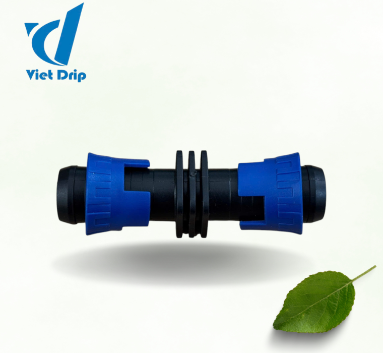 NỐI ỐNG NHỎ GIỌT LDPE 16MM 2 ĐẦU GÀI