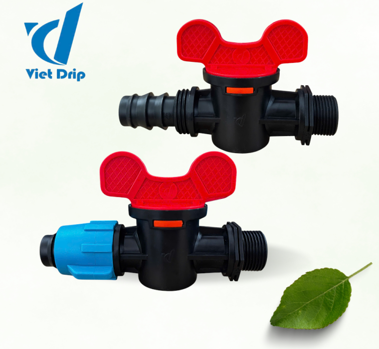 VAN NỐI ỐNG LDPE 25 REN 27