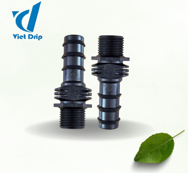 KHỞI THỦY ỐNG LDPE 20MM REN NGOÀI 21MM