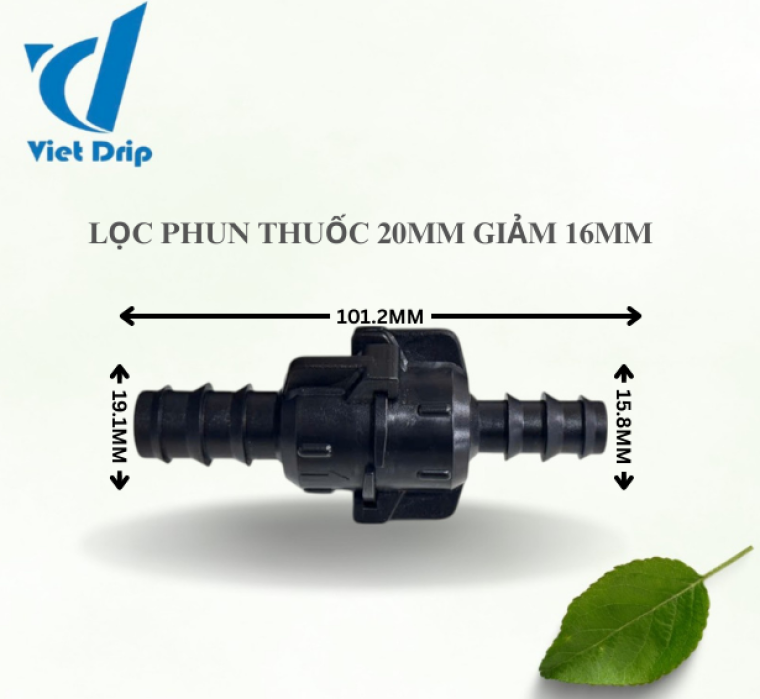 LỌC PHUN THUỐC 16MM & 20MM