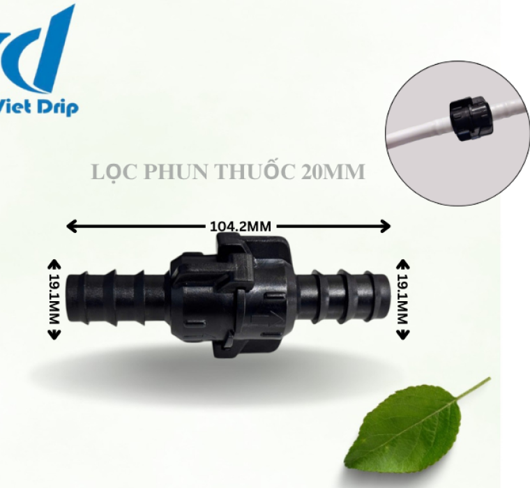 LỌC PHUN THUỐC 16MM & 20MM