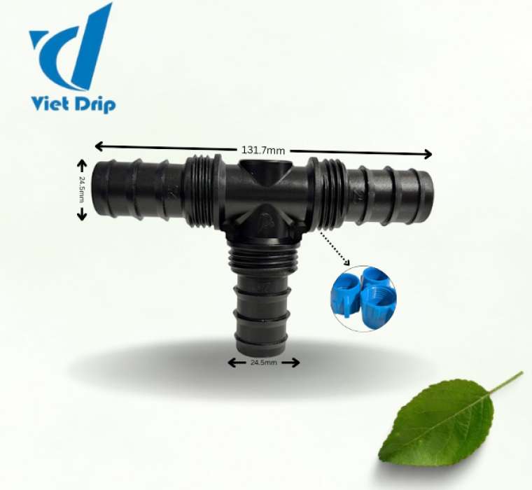 TÊ ỐNG LDPE 25MM