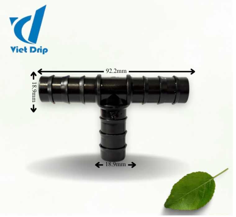 TÊ NỐI ỐNG LDPE 20MM