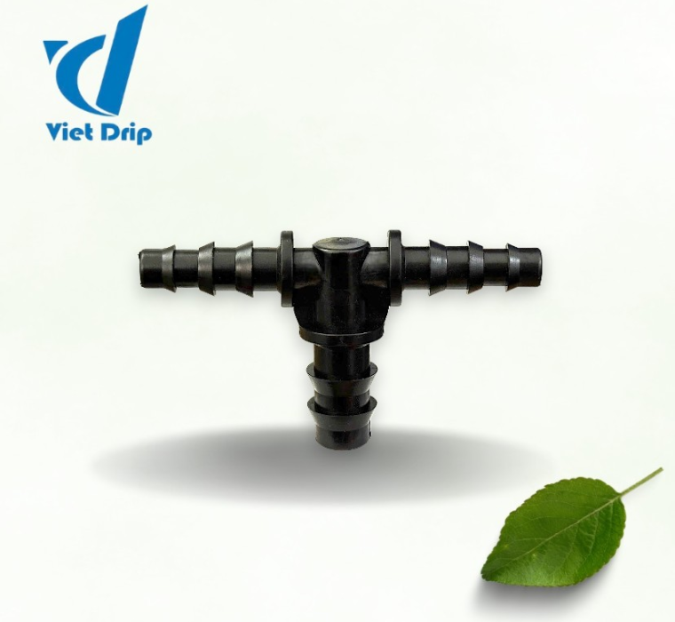 TÊ GIẢM ỐNG LDPE 16MM RA 10/12MM 2 ĐẦU
