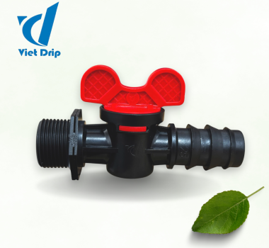 VAN NỐI ỐNG LDPE 25 REN 27 NHỎ