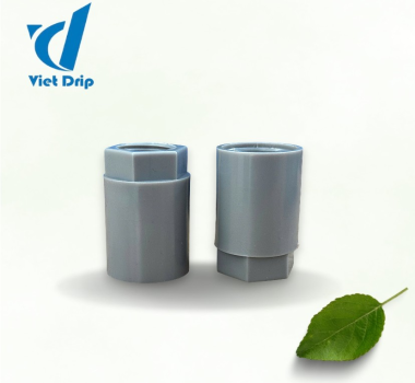 KHỚP NỐI PVC 21mm REN TRONG 17mm