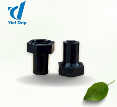 NỐI CÂY CẮM THUỶ TINH 8mm REN TRONG 17